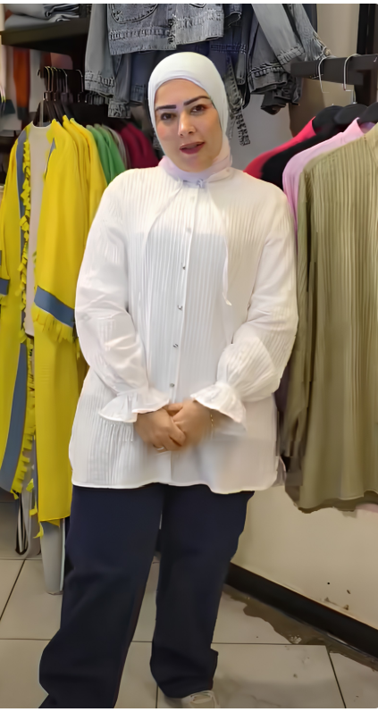 بلوزة فيونكة كرانش